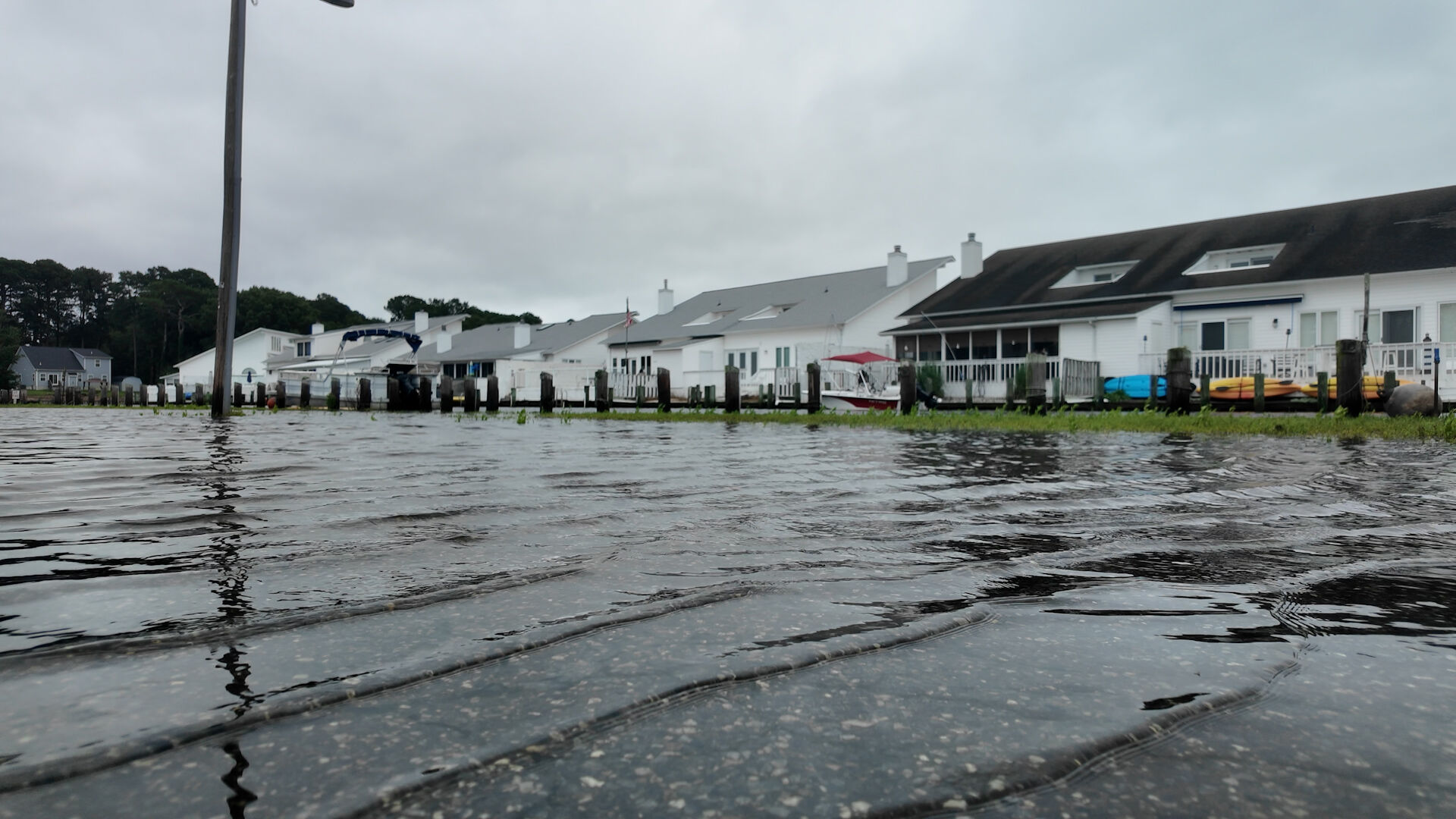 Flooding in Cupola Park
